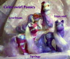 Colorswirl Ponies