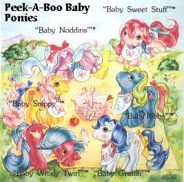 Peek-A-Boo Babyponies