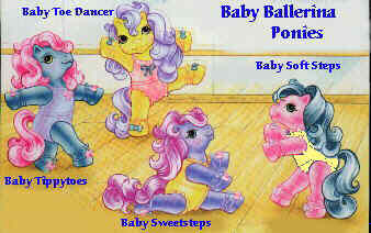 Baby Ballerina Ponys