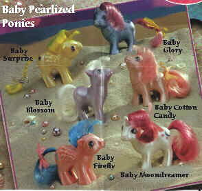 Baby Pearlized Ponies